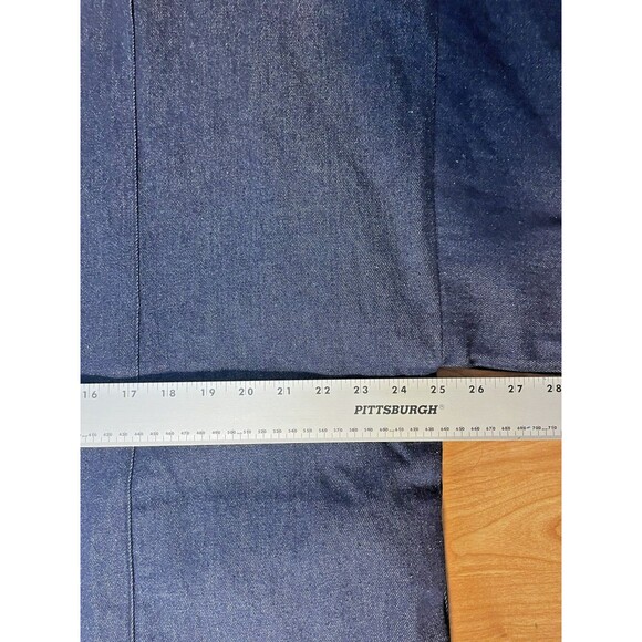 Navy Blue Kimono Jacket with Wave Design - Picture 12 of 12